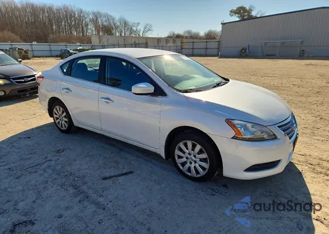 2013 Nissan Sentra S from USA, damaged, VIN 3N1AB7AP1DL640099